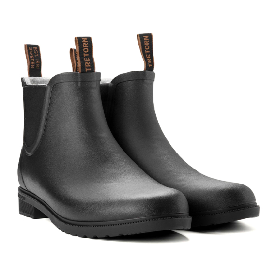 Tretorn Chelsea Classic Insulated M\'s, Black i gruppen Klær Og Fottøy / Fottøy / Støvler / Gummistøvler hos Sportfiskeprylar.se (80095505941r)