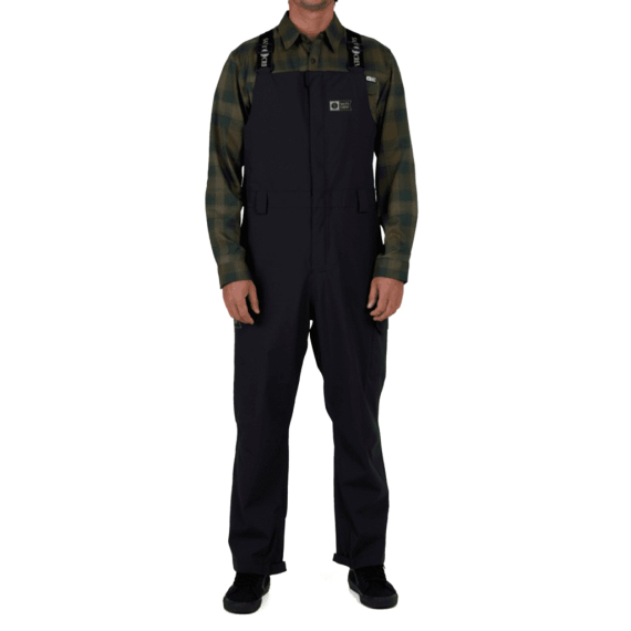 Salty Crew Long Range Bib Black i gruppen Klær Og Fottøy / Klær / Bukser / Selebukse hos Sportfiskeprylar.se (804046450993r)