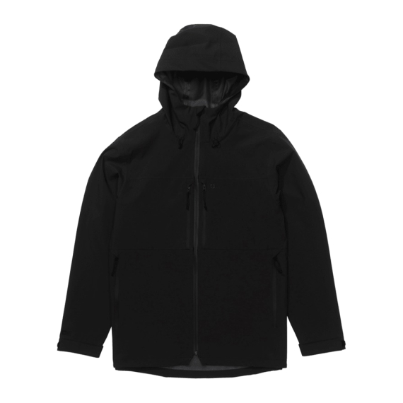 Salty Crew Long Range Jacket Black i gruppen Klær Og Fottøy / Klær / Jakker / Skalljakke hos Sportfiskeprylar.se (804046614616r)