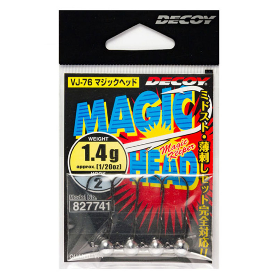 Decoy VJ-76 Magic Head i gruppen Kroker Og Terminal Takkel / Jigghode / Runde Jigghoder hos Sportfiskeprylar.se (827796r)