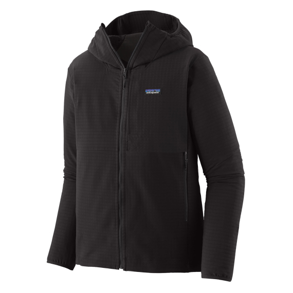 Patagonia M\'s R1 TechFace Hoody Black i gruppen Klær Og Fottøy / Klær / Jakker / Skalljakke hos Sportfiskeprylar.se (83578-BLK-Lr)