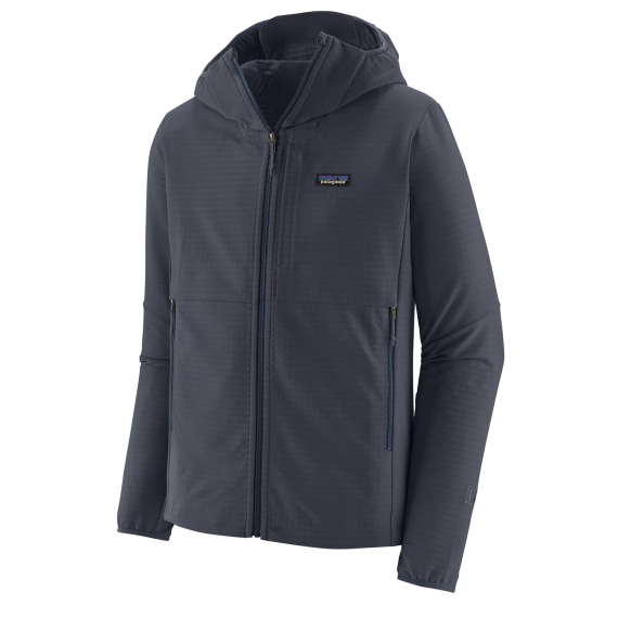 Patagonia M\'s R1 TechFace Hoody Smolder Blue i gruppen Klær Og Fottøy / Klær / Jakker / Skalljakke hos Sportfiskeprylar.se (83578-SMDB-Lr)