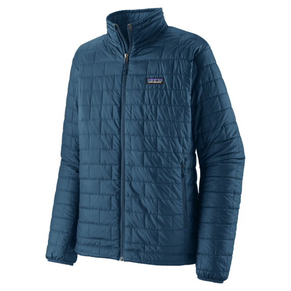 Patagonia M\'s Nano Puff Jacket, Lagom Blue i gruppen Klær Og Fottøy / Klær / Jakker / Dun- og syntetfôrede jakker hos Sportfiskeprylar.se (84212-LMBE-Sr)