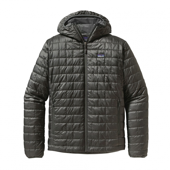 Patagonia Men\'s Nano Puff® Hoody Forge Grey i gruppen Klær Og Fottøy / Klær / Jakker / Dun- og syntetfôrede jakker hos Sportfiskeprylar.se (84222FGEr)