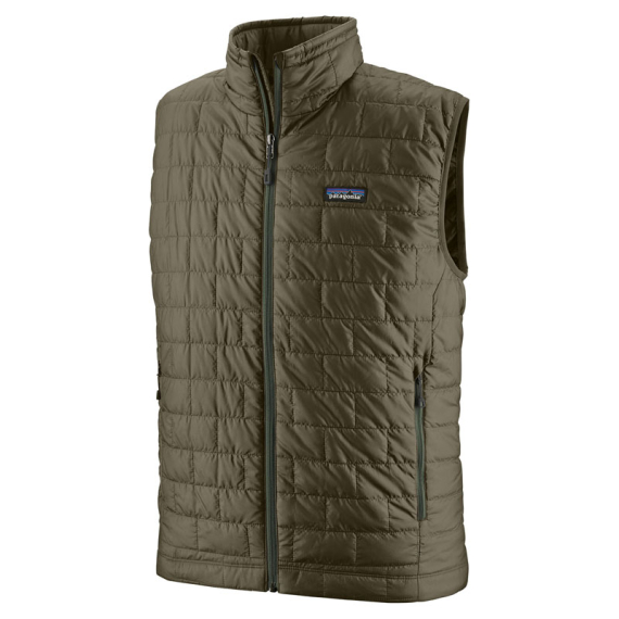Patagonia M\'s Nano Puff Vest Basin Green w/Tent Green i gruppen Klær Og Fottøy / Klær / Vester / Hverdags Vest hos Sportfiskeprylar.se (84242-BTGN-XSr)