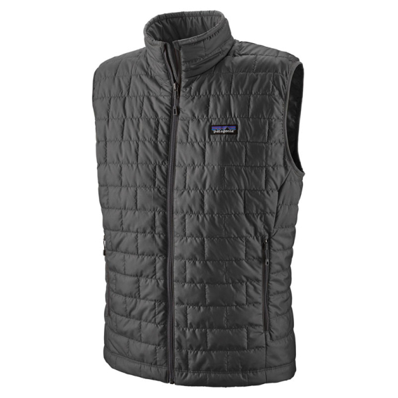 Patagonia M\'s Nano Puff Vest Forge Grey i gruppen Klær Og Fottøy / Klær / Vester / Hverdags Vest hos Sportfiskeprylar.se (84242-FGE-Sr)
