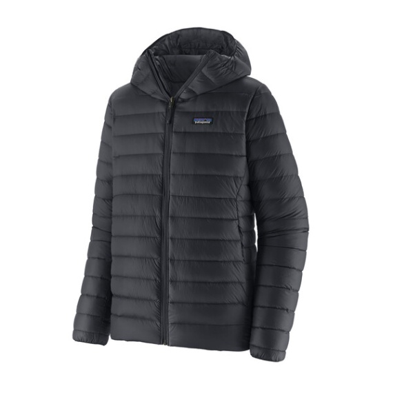 Patagonia M\'s Down Sweater Hoody BLK i gruppen Klær Og Fottøy / Klær / Jakker hos Sportfiskeprylar.se (84702-BLK-Sr)