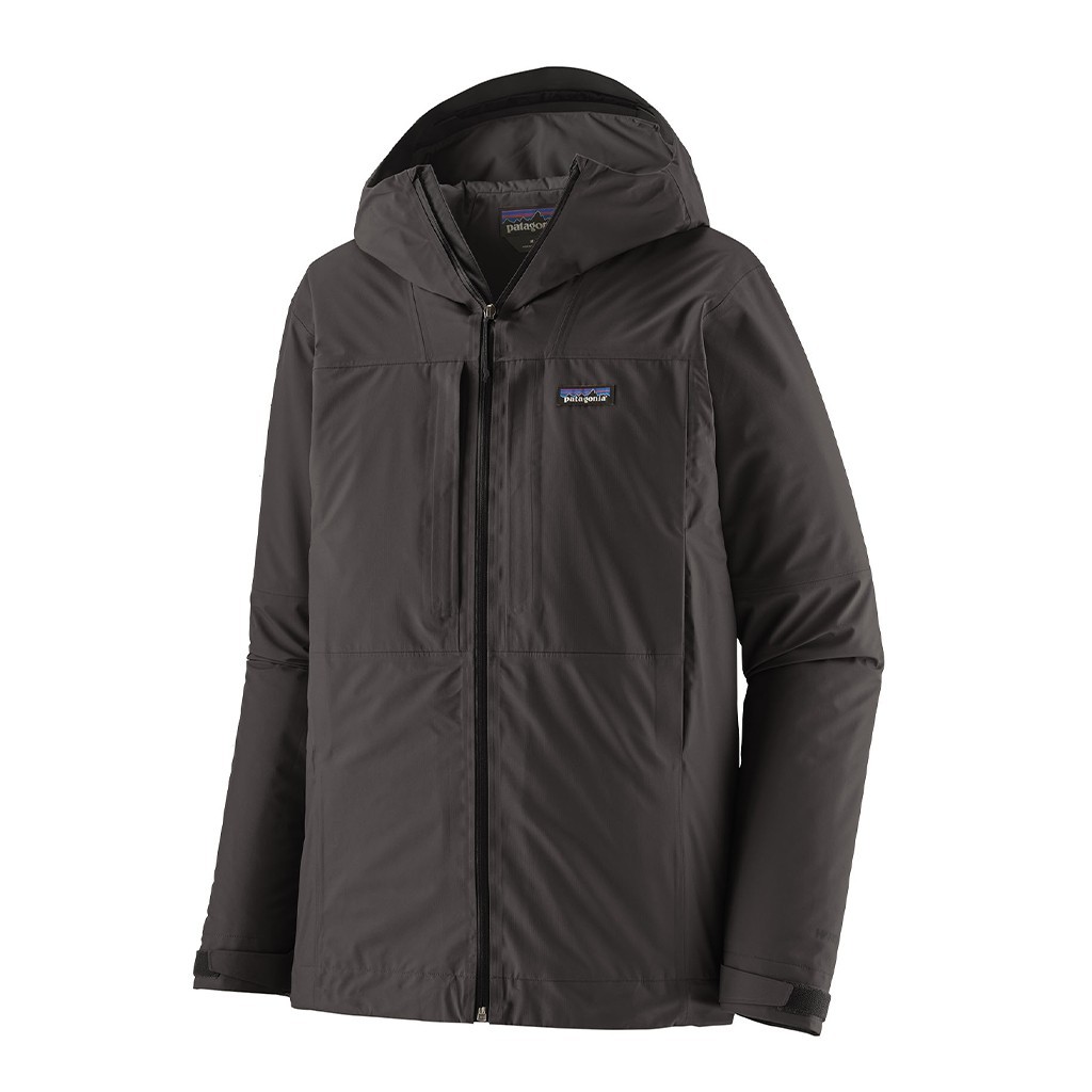 Patagonia M\'s Insulated Boulder Fork Rain Jacket BLK i gruppen Klær Og Fottøy / Klær / Jakker / Regnjakke hos Sportfiskeprylar.se (85220-BLK-XXLr)