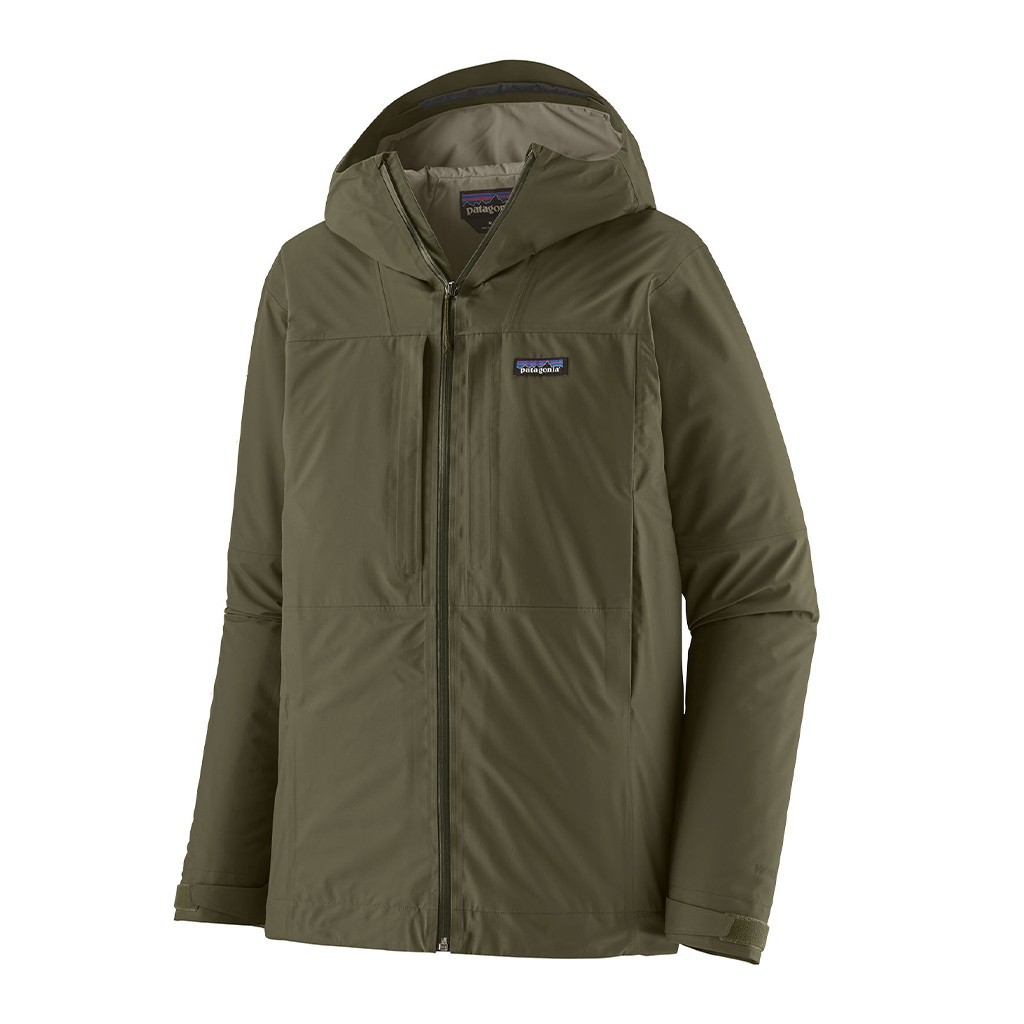 Patagonia M\'s Insulated Boulder Fork Rain Jacket BSNG i gruppen Klær Og Fottøy / Klær / Jakker / Regnjakke hos Sportfiskeprylar.se (85220-BSNG-XXLr)