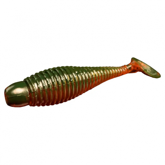 Lunker City Grubster 7cm Motor oil pepper 214 10-pack i gruppen Sluker / Softbaits / Abbor Softbaits Og Gjørs Softbaits hos Sportfiskeprylar.se (87214)