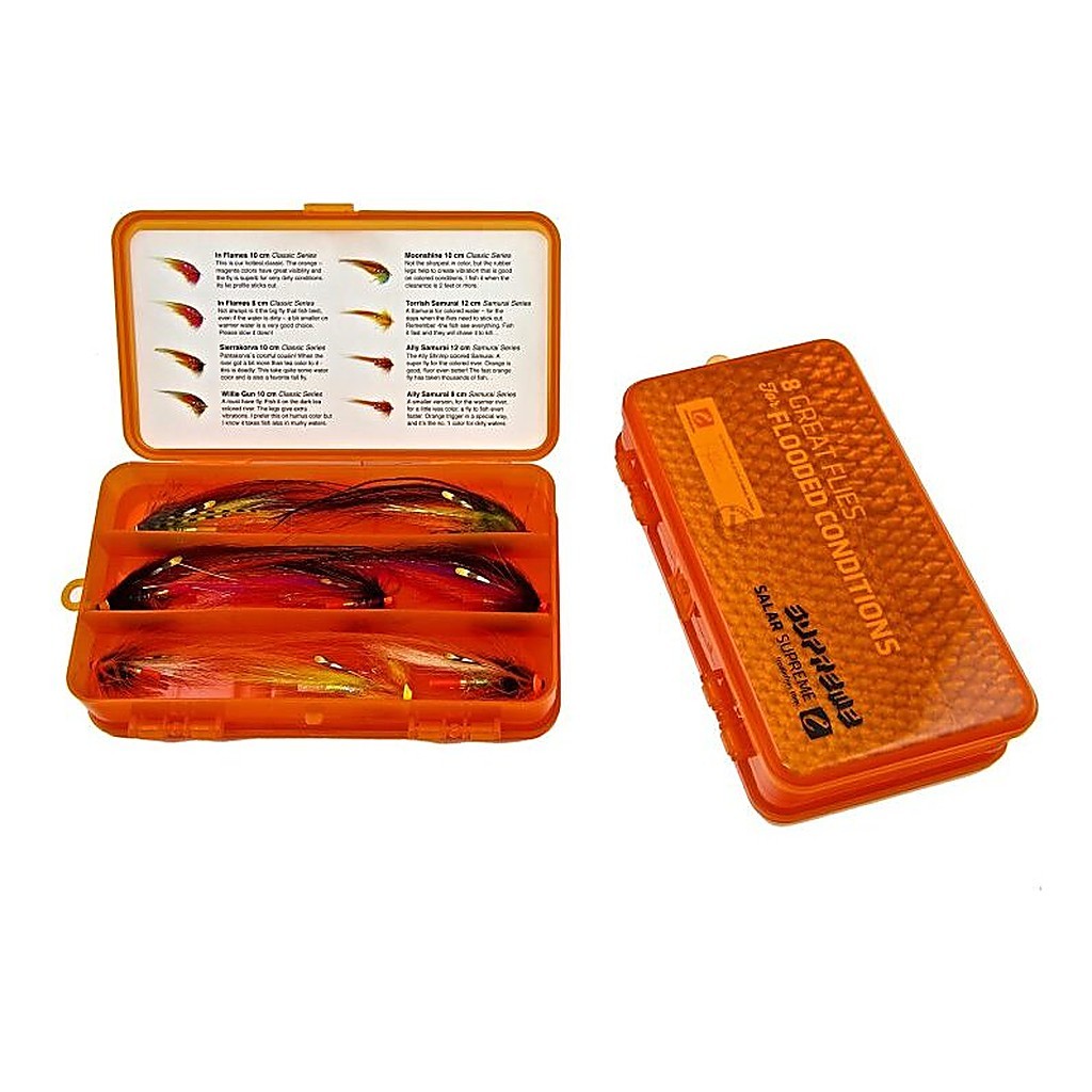 Frödin 8 Great Flies For Flooded Conditions i gruppen Sluker / Fluer / Laksefluer hos Sportfiskeprylar.se (8GF-1FC)