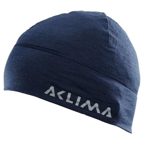 Aclima LightWool 140 Beanie Navy Blazer i gruppen Klær Og Fottøy / Caps Og Annet Hodeplagg / Luer Og Annet Hodeplagg hos Sportfiskeprylar.se (90-104648)