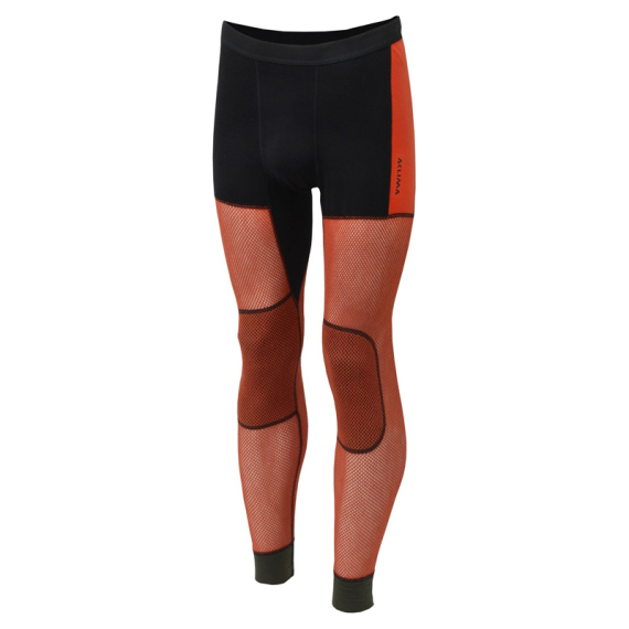 Aclima WoolNet Hybrid Longs M\'s Jet Black/Tarmac/Gold Flame i gruppen Klær Og Fottøy / Klær / Mellomlag Og Undertøy / Stilongs hos Sportfiskeprylar.se (90-110022r)
