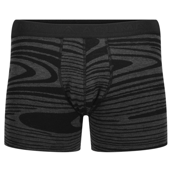 Aclima WarmWool Boxer M\'s Black Motion i gruppen Klær Og Fottøy / Klær / Mellomlag Og Undertøy / Undertøy hos Sportfiskeprylar.se (90-110199r)