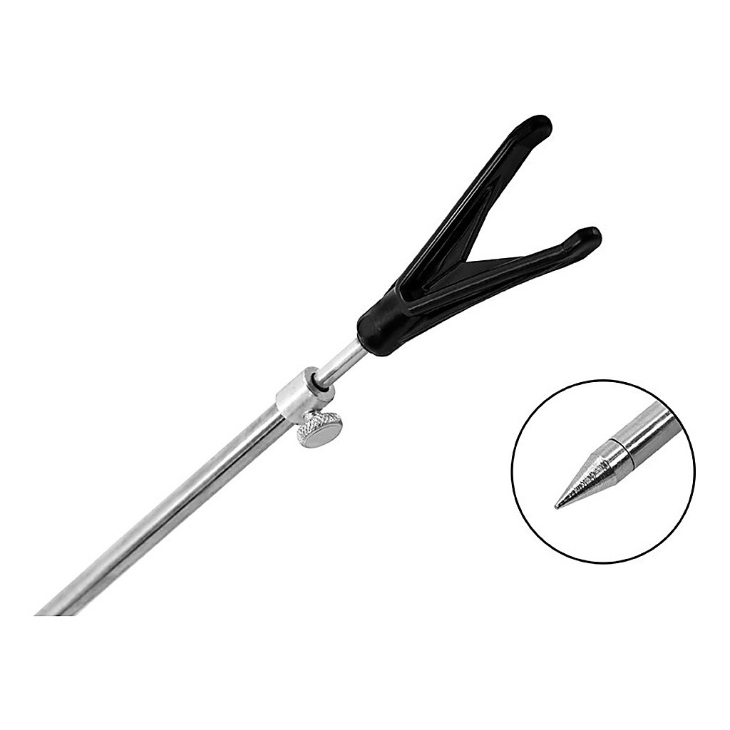Delphin Steel Telescopic Front Bankstick i gruppen Utstyr Og Tilbehør / Rod Pods, Rod Rests & Banksticks / Banksticks hos Sportfiskeprylar.se (900032240r)