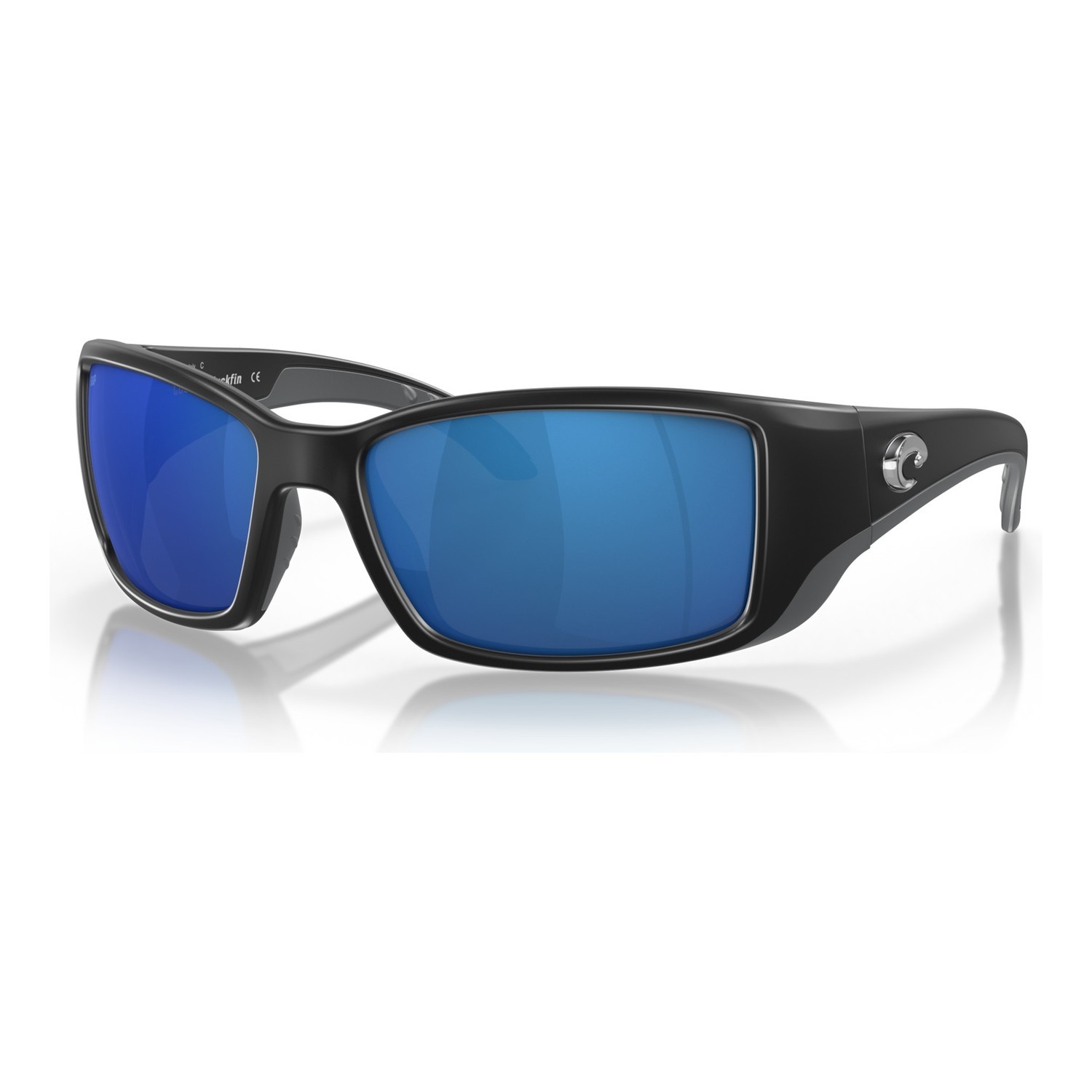 Costa Blackfin-11 Matte Black-Blue Mirror 580P i gruppen Klær Og Fottøy / Briller / Polaroid Briller hos Sportfiskeprylar.se (90140762)