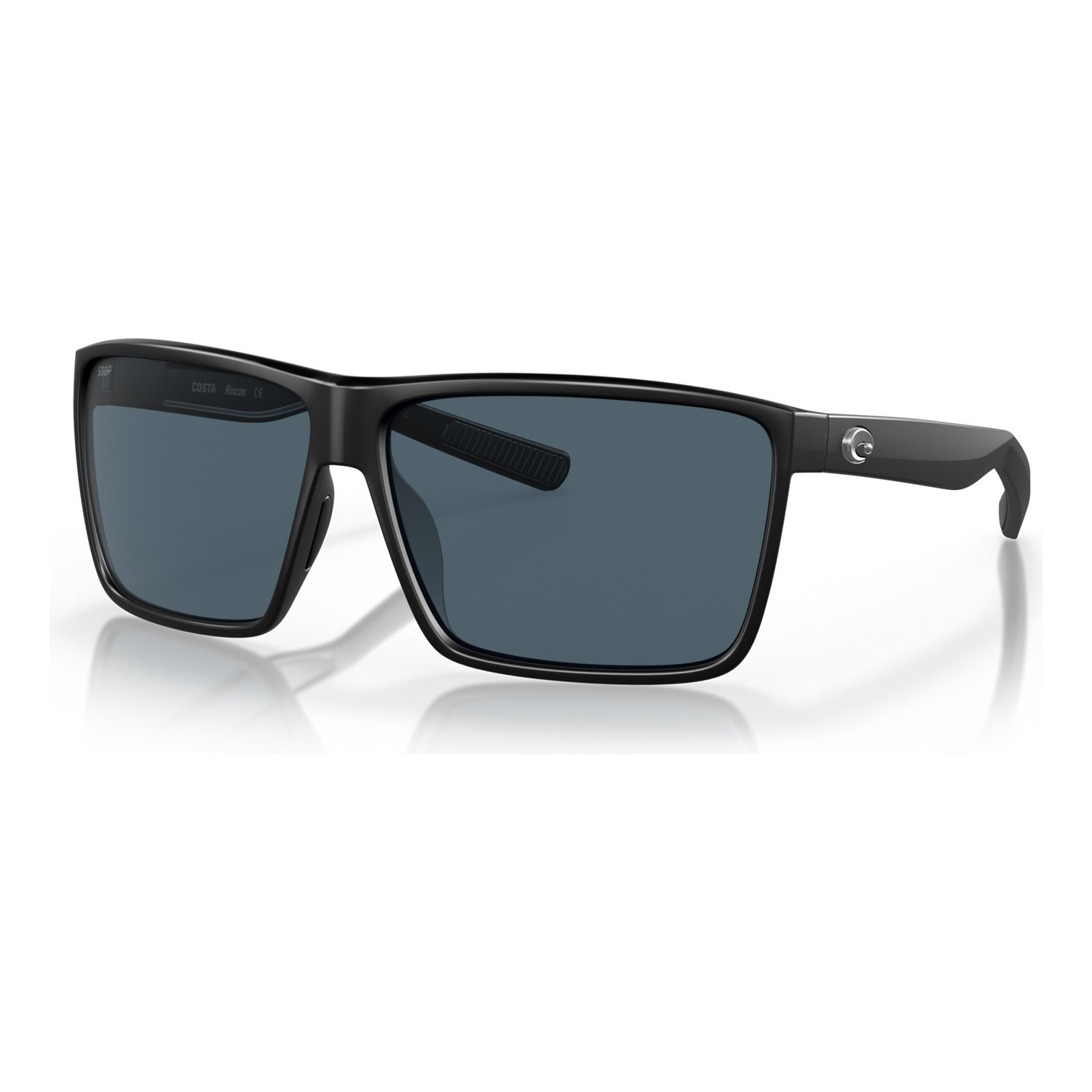 Costa Rincon-Matte Black-Gray 580P i gruppen Klær Og Fottøy / Briller / Polaroid Briller hos Sportfiskeprylar.se (90183863)