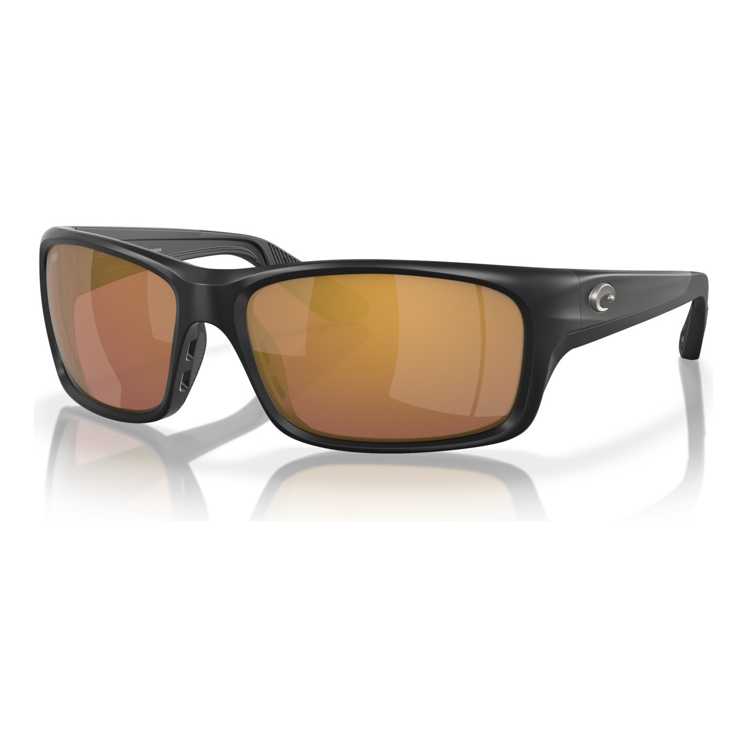 Costa Jose Pro-Matte Black-Gold Mirror 580G i gruppen Klær Og Fottøy / Briller / Polaroid Briller hos Sportfiskeprylar.se (91061162)