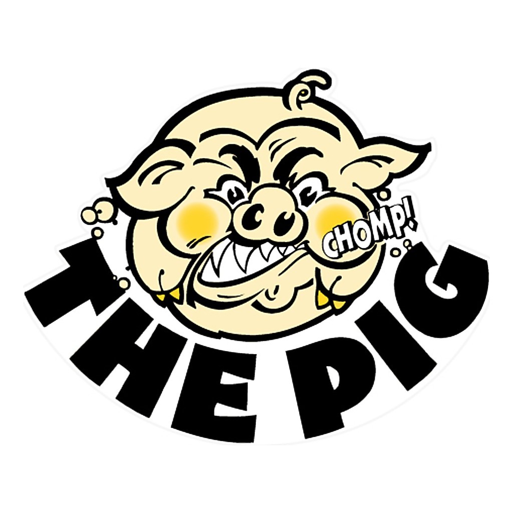 PIG Sticker Liten 15cm x 12cm i gruppen Annen / Klistremerker Og Dekaler hos Sportfiskeprylar.se (93-PIG-SMALL)