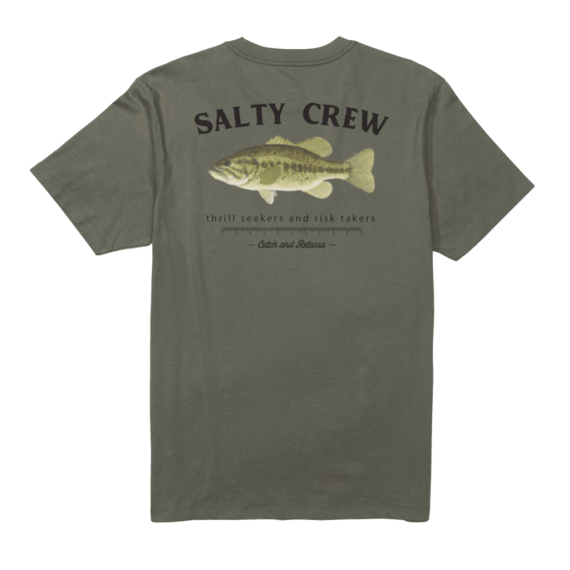 Salty Crew Bigmouth Premium S/S Tee Dusty Olive i gruppen Klær Og Fottøy / Klær / T-Skjorte hos Sportfiskeprylar.se (9334966199586r)