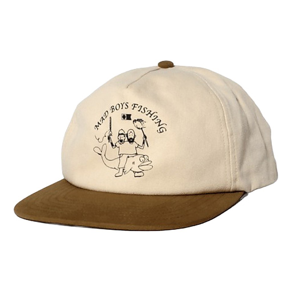 Salty Crew X Mad Boys 5 Panel Cap Moonbeam i gruppen hos Sportfiskeprylar.se (9334966206802)