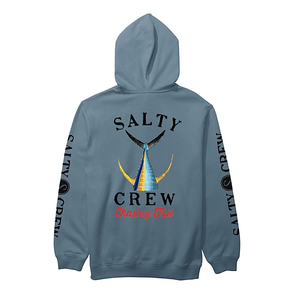 Salty Crew Tailed Fleece Slate i gruppen Klær Og Fottøy / Klær / Gensere / Hettegensere hos Sportfiskeprylar.se (9334966209261r)