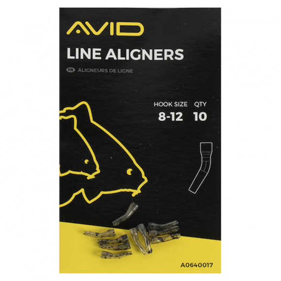Avid Terminal Tackle Line Aligners (10st) i gruppen Kroker Og Terminal Takkel / Rigg Tilbehør / Krympeslange Og Tuber hos Sportfiskeprylar.se (A0640017)