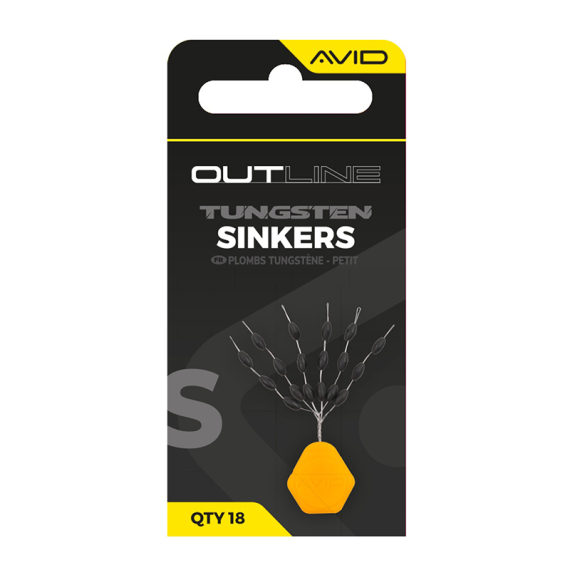 Avid Outline Tungsten Sinkers i gruppen Kroker Og Terminal Takkel / Rigg Tilbehør / Annet Rig Tilbehør hos Sportfiskeprylar.se (A0640113r)