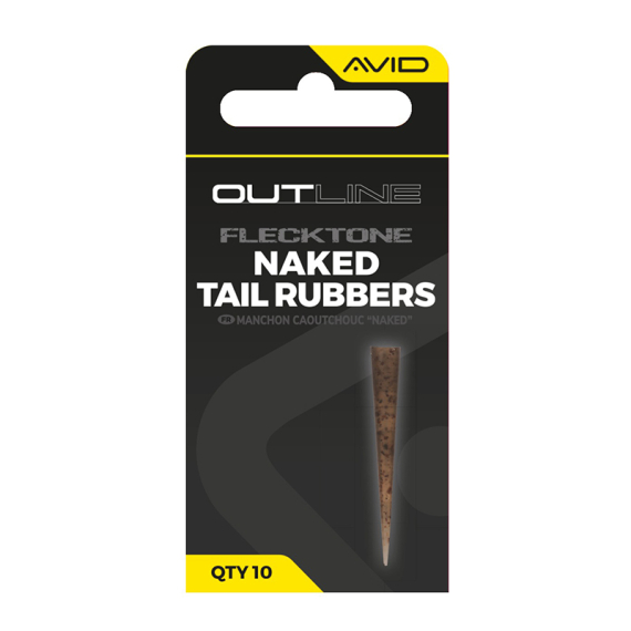 Avid Outline FleckTone Naked Tail Rubber i gruppen Kroker Og Terminal Takkel / Rigg Tilbehør / Annet Rig Tilbehør hos Sportfiskeprylar.se (A0640120)