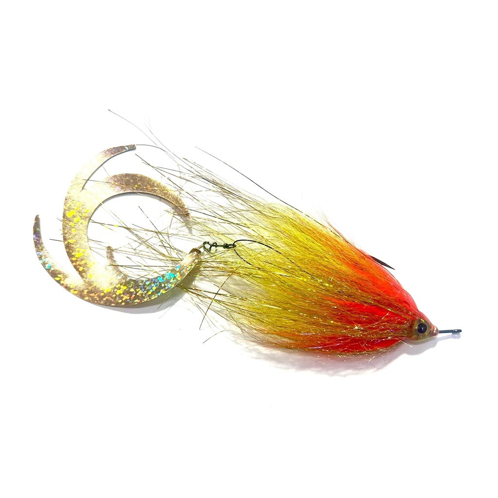 Vision Pike - Jig Dragontail Ambulance fly #4/0 i gruppen Sluker / Fluer / Gjeddefluer hos Sportfiskeprylar.se (A276900057-40)