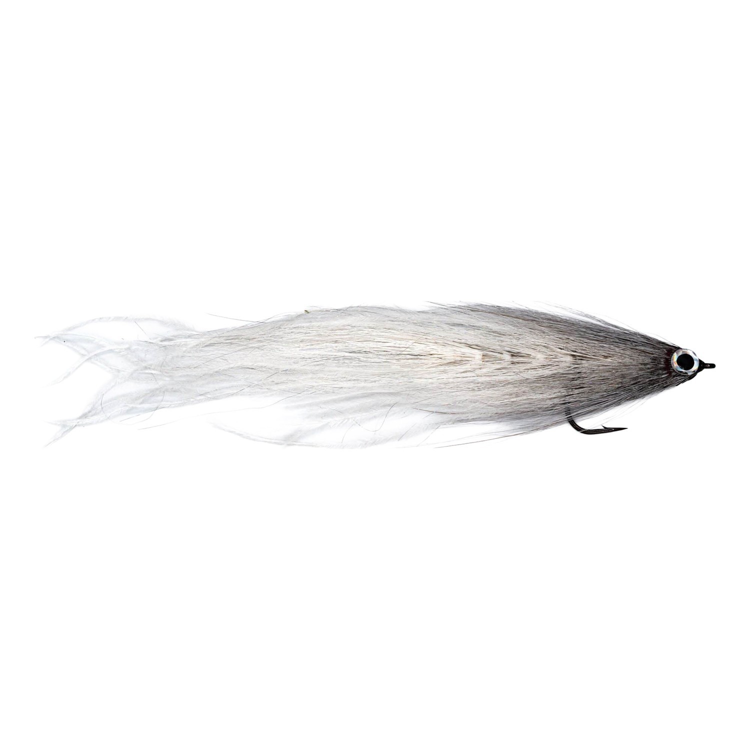 Vision Pike - Beast White/Grey fly #6/0 i gruppen Sluker / Fluer / Gjeddefluer hos Sportfiskeprylar.se (A276900145-60)