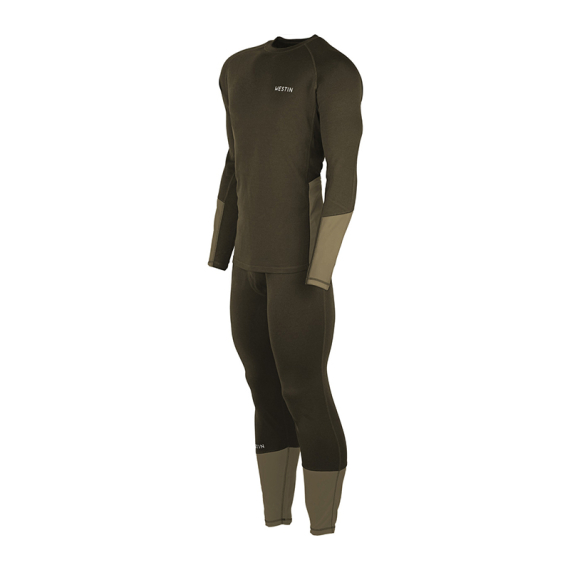 Westin Thermal Tech Baselayer Set Industrial Green i gruppen Klær Og Fottøy / Klær / Mellomlag Og Undertøy / Undertøyssett hos Sportfiskeprylar.se (A286-1160-Sr)
