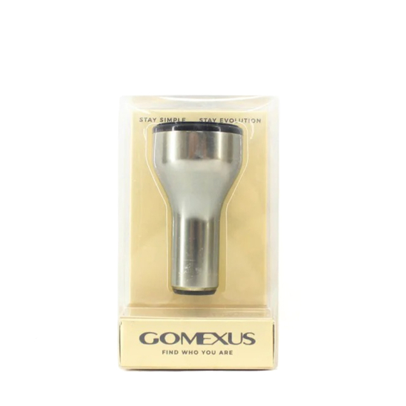 Gomexus 27mm Aluminum Reel Power Knob Silver/Black i gruppen Sneller / Tilbehør Fiskesneller / Snelle Håndtak hos Sportfiskeprylar.se (A30LTNBK)