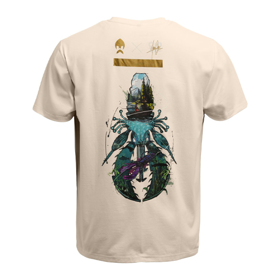 Westin Crecraw T-Shirt Beige i gruppen Klær Og Fottøy / Klær / T-Skjorte hos Sportfiskeprylar.se (A316-1426-Sr)