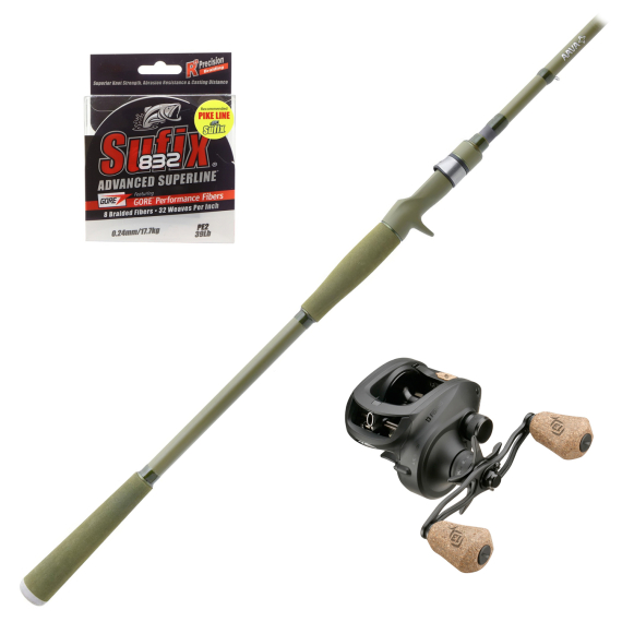 AAVA Flada 8\'3\'\' 50-180g Allround Pike Combo i gruppen Kombinasjoner / Kaste Kombinasjoner / Spinnfiskesett Gjedde hos Sportfiskeprylar.se (AAVAFLADA13FCOMBO)