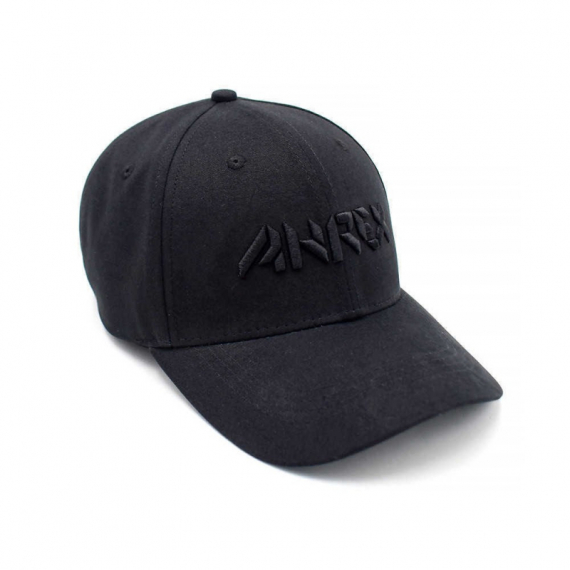 Ahrex Bold Script Cap - Black on Black i gruppen Klær Og Fottøy / Caps Og Annet Hodeplagg / Caps / Caps hos Sportfiskeprylar.se (ACA201)