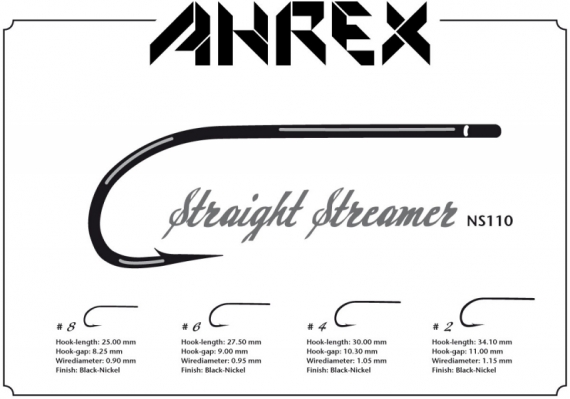 Ahrex NS110 - Streamer S/E i gruppen Kroker Og Terminal Takkel / Kroker / Fluebindings Kroker hos Sportfiskeprylar.se (ANS110r)