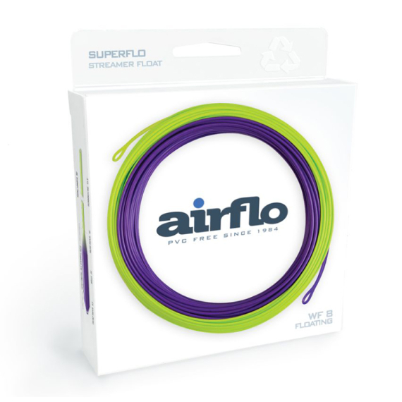 Airflo Superflo Streamer Float i gruppen Snører / Skyteliner / Enhåndssnøre hos Sportfiskeprylar.se (ASF-SF2-WF5F-HG-Pur)