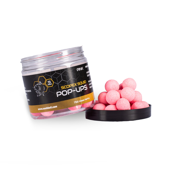 Nash Scopex Squid Pop Ups i gruppen Sluker / Boilies Og Grunnfõr / Popups & Wafters hos Sportfiskeprylar.se (B6326-TPr)