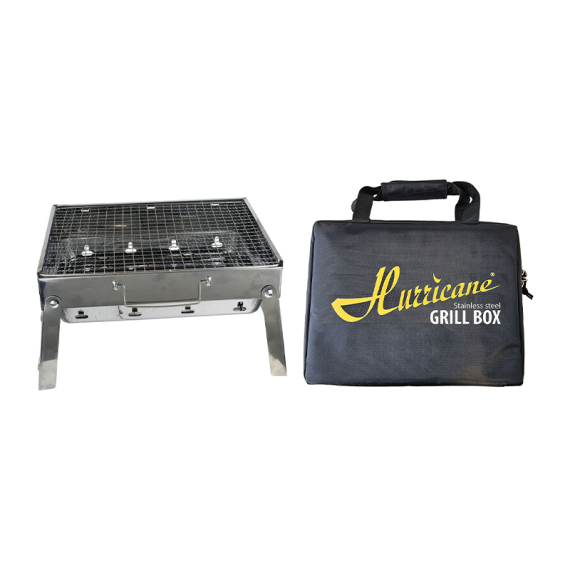 Hurricane Grill Box Stainless Steel i gruppen Outdoor / Feltkjøkken Og Redskaper / Griller hos Sportfiskeprylar.se (BBQ)