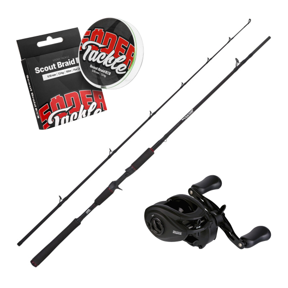 Abu Garcia Beast Pike 862XXH 50-200g Casting Combo i gruppen Kombinasjoner / Kaste Kombinasjoner / Spinnfiskesett Gjedde hos Sportfiskeprylar.se (BEASTPIKECASTINCOMBO)