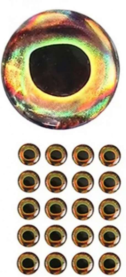Semperfli 5mm 3D Epoxy Eyes i gruppen Kroker Og Terminal Takkel / Flue Binding / Fluebindingsmateriale / Øyne hos Sportfiskeprylar.se (BEYE005BRDr)