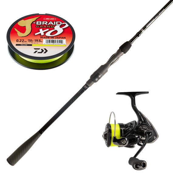 BFT Ninety Two Pike Finesse 7\'6\'\' -60g Pitch Black Combo i gruppen Kombinasjoner / Spinnsett / Gjedde Spinnsett hos Sportfiskeprylar.se (BFTPIKEFINESSECOMBO)
