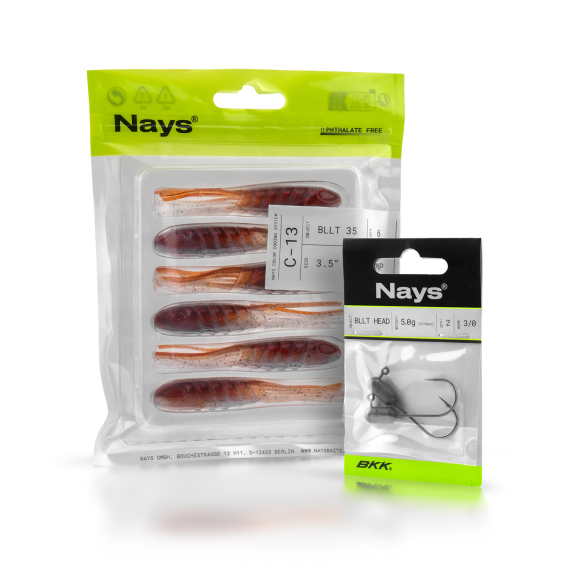 Nays BLLT Bundle i gruppen Sluker / Softbaits / Soft Jerkbait & Pintails hos Sportfiskeprylar.se (BLLTBUNDLE)