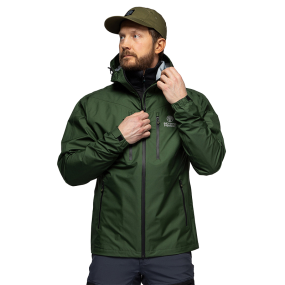 Beyond Nordic BN301 v2 M\'s 3L Lightweight Shell Jacket Pine Grove i gruppen Klær Og Fottøy / Klær / Jakker / Skalljakke hos Sportfiskeprylar.se (BN301-V2-M-GREEN-Lr)