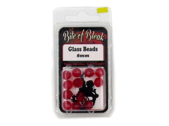 Bite Of Bleak - Glass Beads, 6mm 15-pack i gruppen Kroker Og Terminal Takkel / Rigg Tilbehør / Perler Og Kuler hos Sportfiskeprylar.se (BOB-00-0151)
