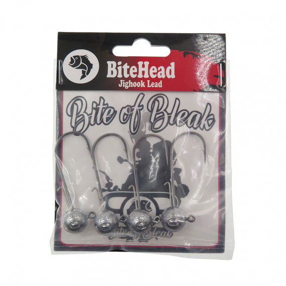 Bite Of Bleak Bitehead Lead - 10g 4/0 (4-pack) i gruppen Kroker Og Terminal Takkel / Jigghode / Runde Jigghoder hos Sportfiskeprylar.se (BOB-00-0313)