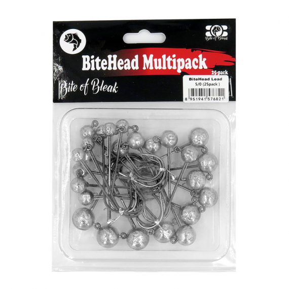 Bite Of Bleak Bitehead Mix Multi-pack (25-Pack) - 5/0 i gruppen Kroker Og Terminal Takkel / Jigghode / Runde Jigghoder hos Sportfiskeprylar.se (BOB-00-0632)