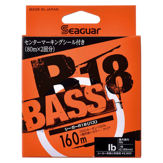 Seaguar R18 Bass 160m i gruppen Snører / Fluorokarbon Sen hos Sportfiskeprylar.se (BOB-00-SEAGUAR-0150r)