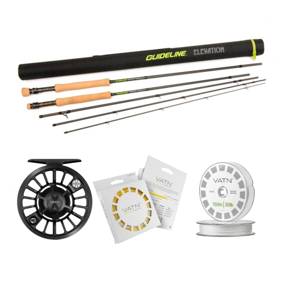 Guideline Elevation M2 Dry Fly+ Flugset 9\' - #4 i gruppen Kombinasjoner / Fluefiske Kombinasjoner / Enhånds fluefiskesett hos Sportfiskeprylar.se (BUNDLE105313GL2026DRY)